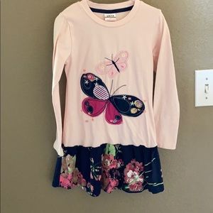 Girls long sleeve dress